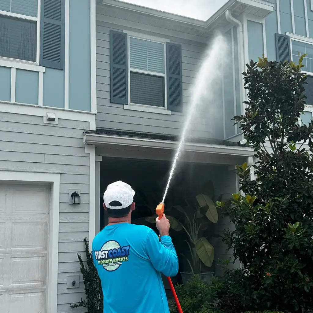 #Soft Washing in Nocatee, FL – Expert Exterior Cleaning Service - First Coast Property Experts Nocatee first coast property experts first coast property experts