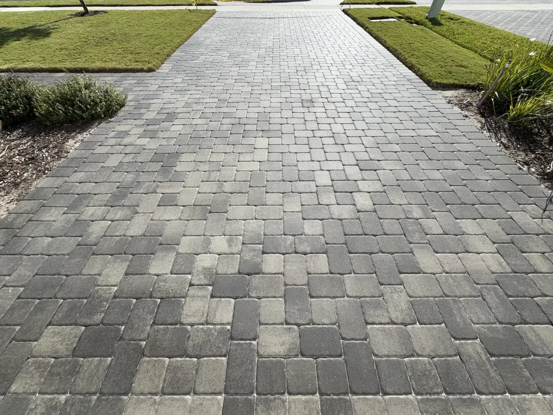 Paver sanding and breathable sealing—Vilano Beach
