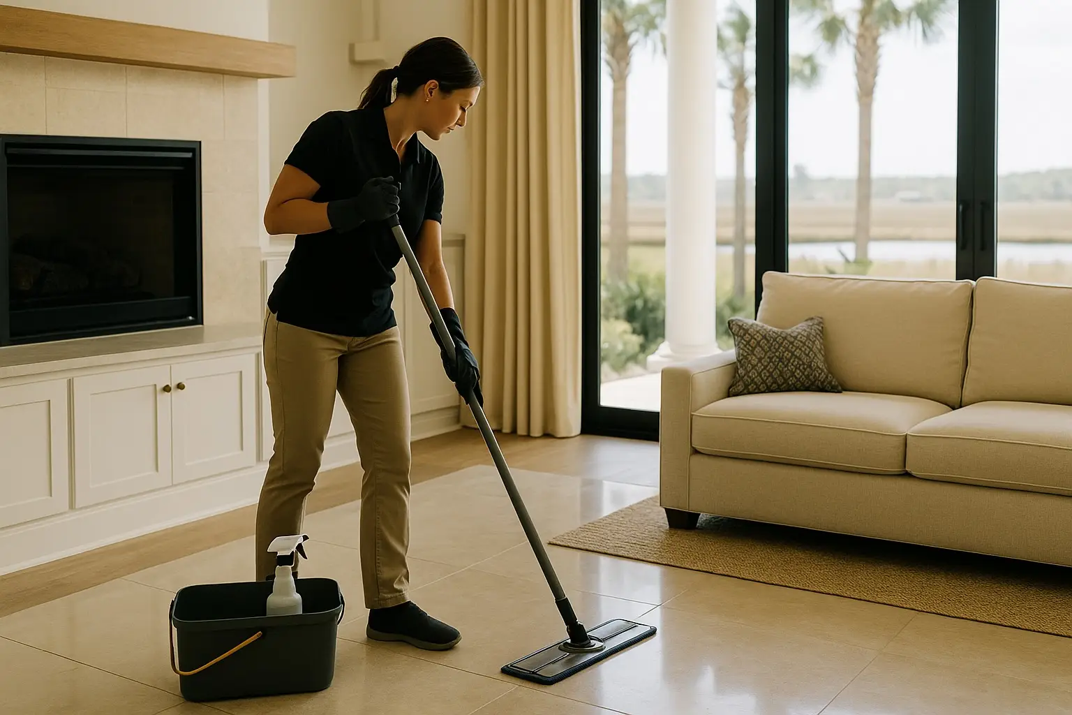 Deep cleaning—Gold‑Standard baseline for homes in Vilano Beach