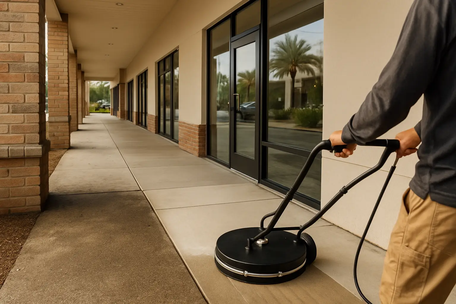 Restaurant patio and exterior cleaning—Vilano Beach