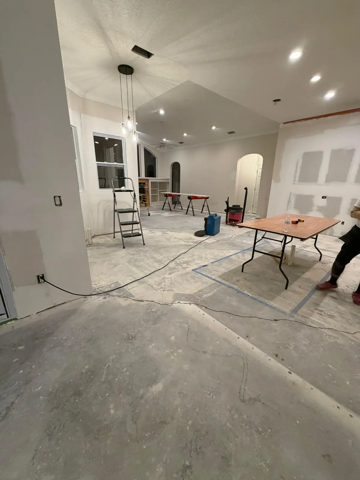 Post construction cleaning