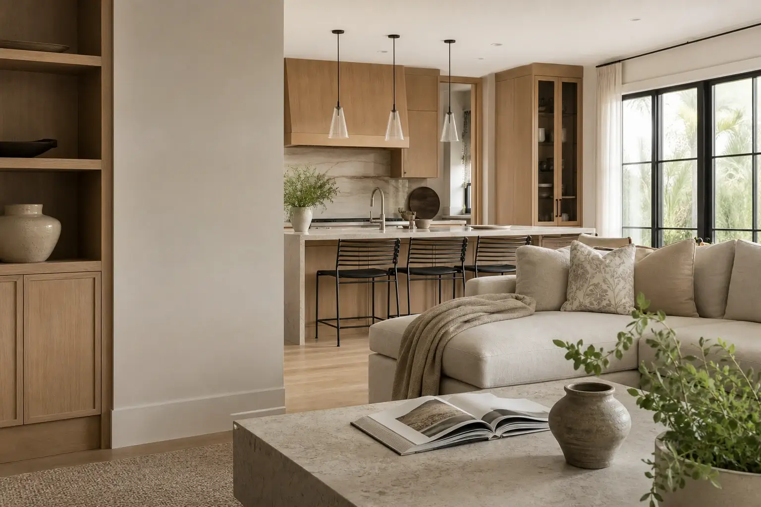 Refined Northeast Florida home interior representing professionally maintained recurring care